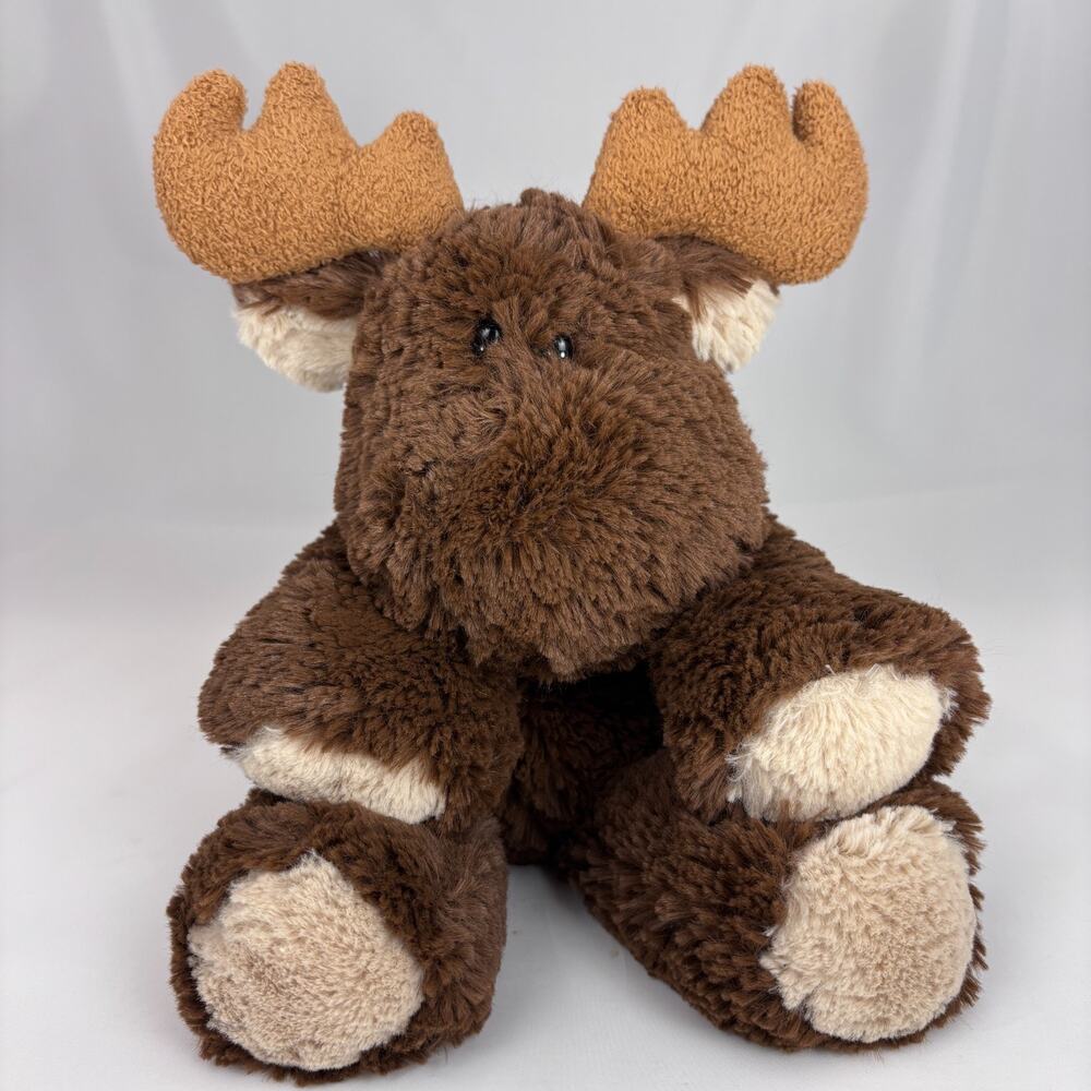 Mary Meyer Brown Marshmallow Moose Plush Stuffed Animal Lovey 13"